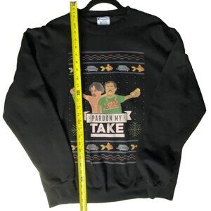 Champion Pardon My Take (PMT) Graphic Crewneck Sweatshirt – M